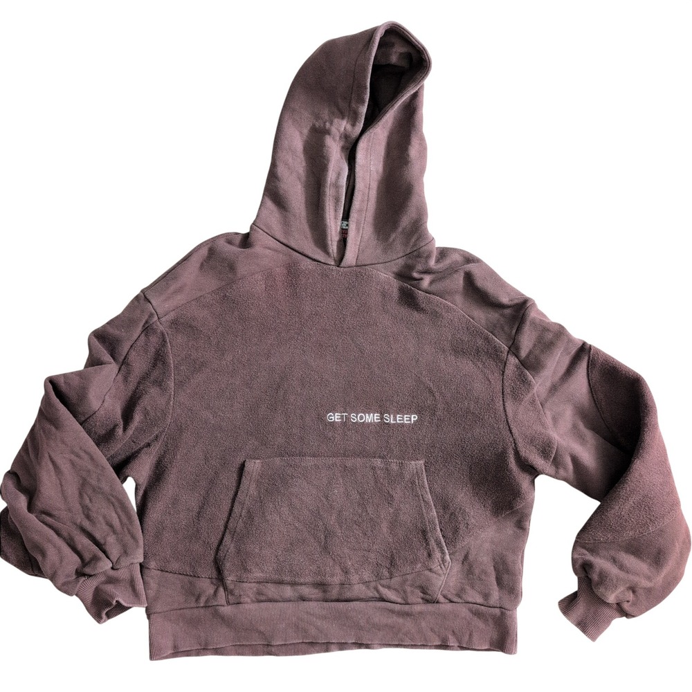 Get Some Sleep Fearhall Brown 'Everyone I Love Is Here' Hoodie Medium Loungewear